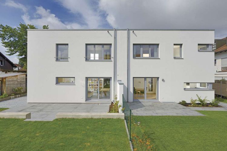Bild 4 für Energieeffizientes Doppelhaus im Bauhaus-Stil 