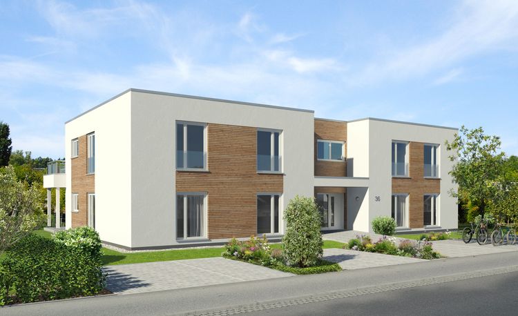 Bild 1 für Mehrfamilienhaus-Konzept mit 4 WE 