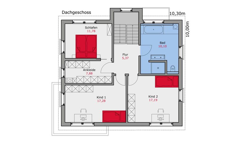 U333-Freistehendes-Einfamilienhaus-mit-Satteldach-grundriss-dachgeschosss.jpg