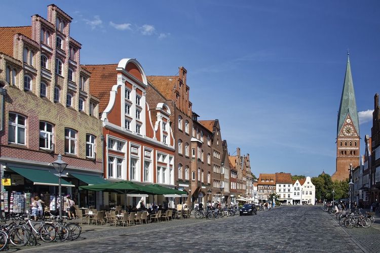 Promenade in der Lüneburger Altstadt