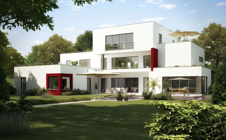 Bild 1 für Moderne Villa im Bauhausstil 