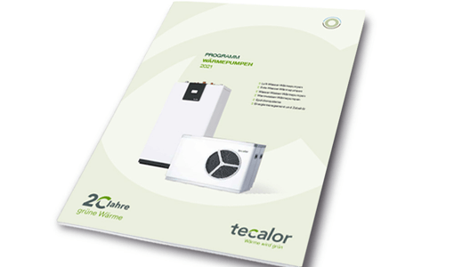 Wärmepumpen Katalog von Tecalor