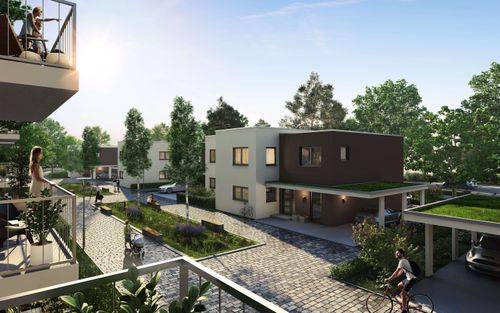 NORDHAUS - Einfamilienhaus EFH S-188 | Moderne Stadtvilla mit Flachdach | Hausbau made im Bergischen